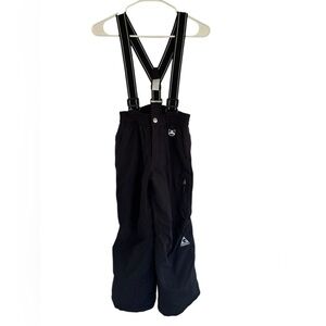 Gerry Boys Snow/Ski Pants w/Removable Suspenders Zip Pockets,‎ Black, Small 7/8